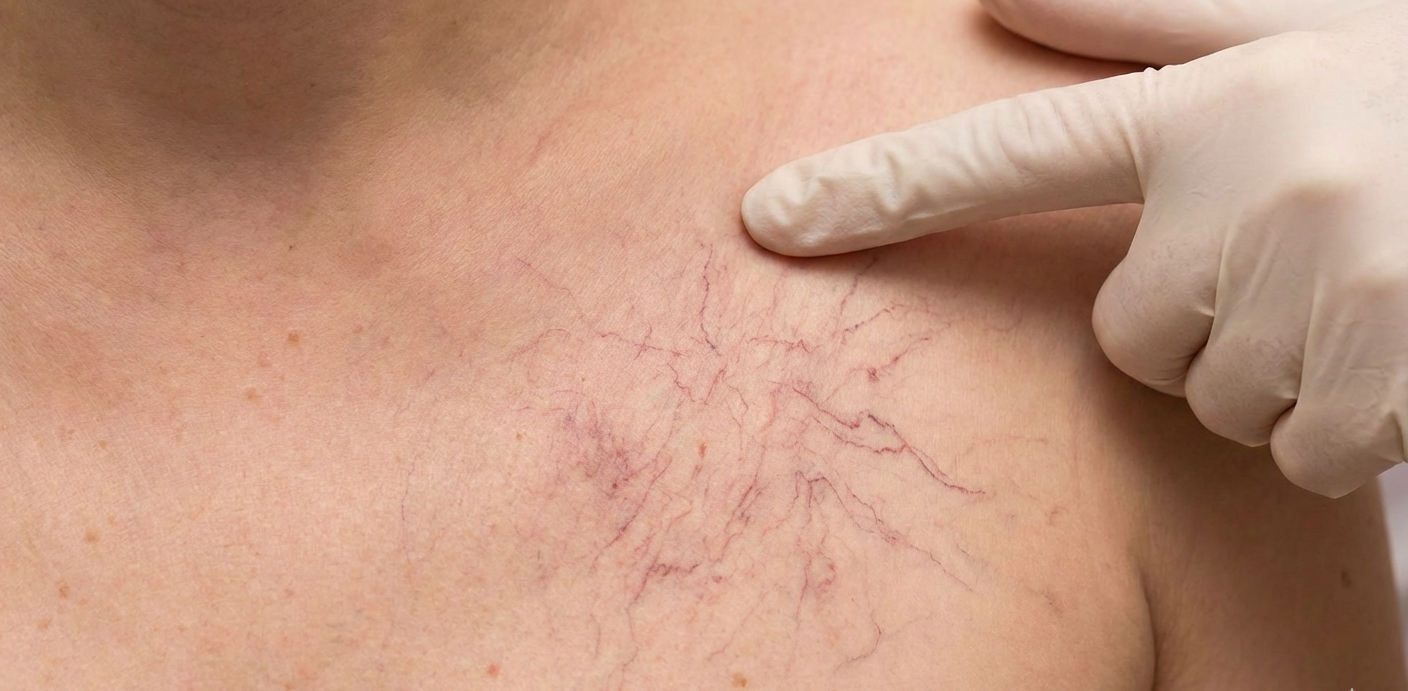 Everything About Spider Veins on Chest